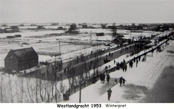 Westlandgracht Foto: collectie Frans Steenwinkel, 1953 