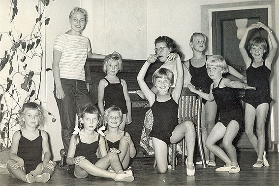 Dansles in De Kolenkit Foto: R.W. Bechger, januari 1960 