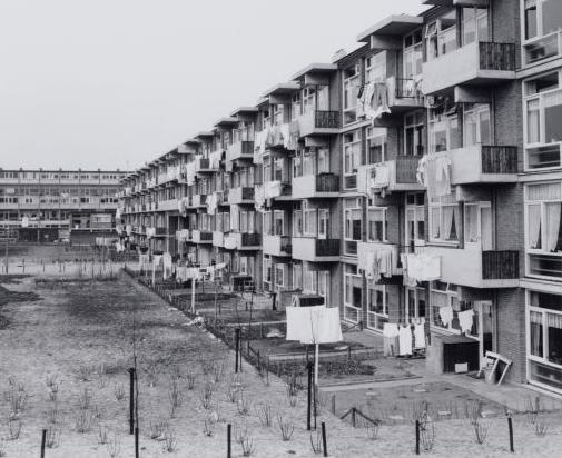 Dirk Sonoystraat, jaren 60 Foto: Beeldbank van het Stadsarchief van de gemeente Amsterdam 