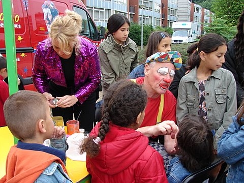 Goede schmink blijft 6 weken zitten. Foto: Annick van Ommeren-Marquer, 25 mei 2008 