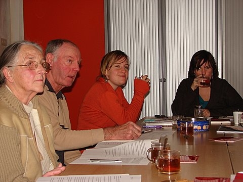 workshop schrijven Foto: Annick van Ommeren-Marquer, 4 december 2008 