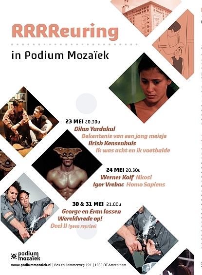 E-flyer RRRReuring in Podium Mozaïek Bron: Podium Mozaïek, 2014 