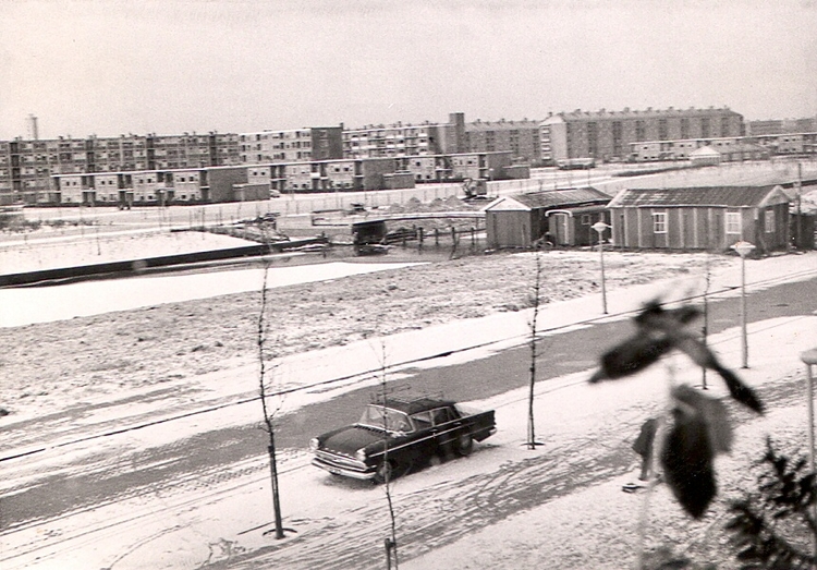 Hoekenes Uitzicht vanaf Hoekenes richting Tussenmeer (1966) 