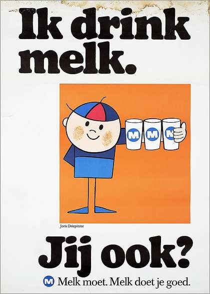 Joris Driepinter Drie glazen melk per dag! 