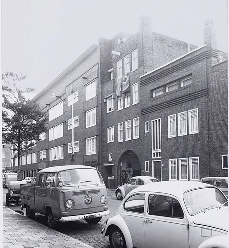 Van kinsbergenstraat Foto:  8 aug 1973, Beeldbank Stadsarchief Amsterdam,  Archief van de Gemeentelijke Dienst Volkshuisvesting. 