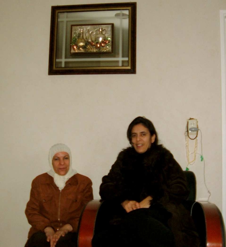 Rachida en haar dochter Bouchra 