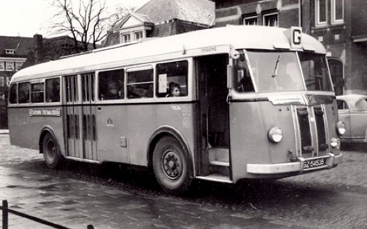  Bus G in 1949 - Foto: Heymeyer, van de website www.amsterdamsetram.nl 