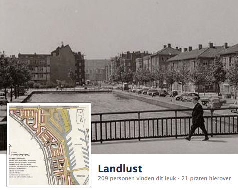 Facebook-pagina Landlust  