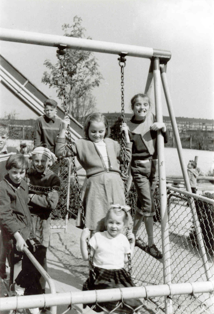 Speeltuin Hoofddorpkwartier - foto 1 Foto: familie-archief Ger de Lange 