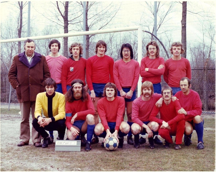 Sv Halfweg, 6e elftal 1976 Foto: collectie Barteld plenter 