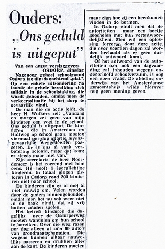 Ons geduld is uitgeput Bron: De Telegraaf, 29-10-1963, te vinden op www.delpher.nl 