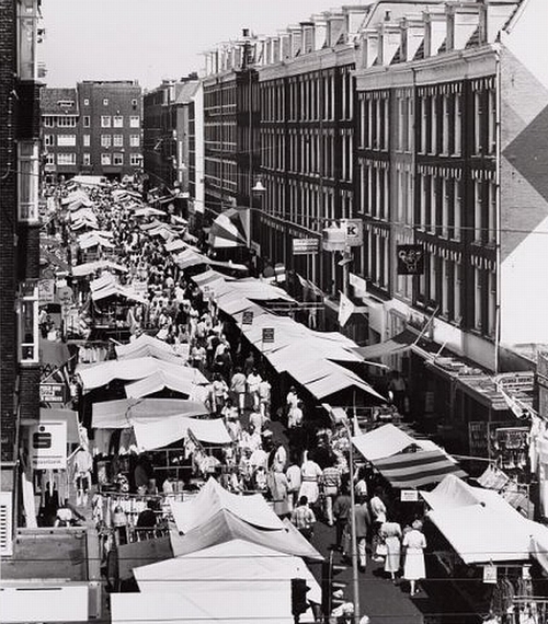 Ten Katemarkt, 1986 Bron: Beeldbank Stadsarchief Amsterdam 