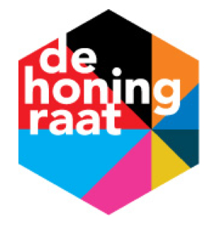 Feest in De Honingraat Logo De Honingraat 