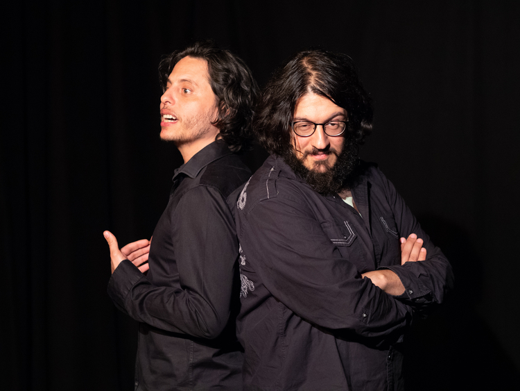Raphael Rodan en Sahand Sahebdivani Foto: Andrew O'Hara, 2018.<br /> 