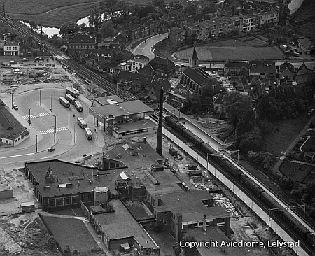 Station Sloterdijk, 9 juni 1956. Foto AVIODROME, Lelystad. 