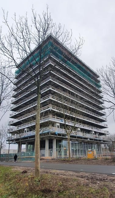 Ooit een trots bankgebouw Foto: Ruud van Koert, december 2020 