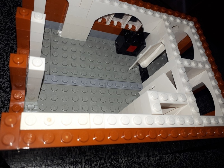 De bogenbouw in Lego  